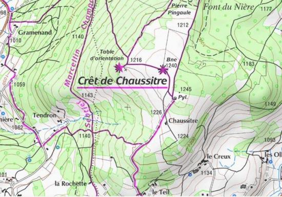 Crêt de Chaussitre