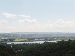 Panorama sur le Rhône