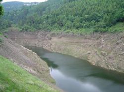 La retenue d'eau